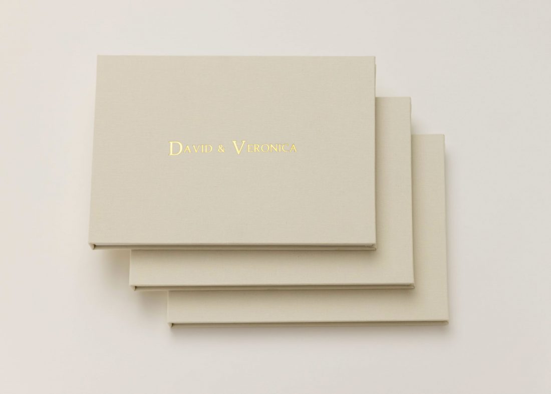 The Motion Books (Our Wedding - Gold Foil) | Video Book That Plays Your Wedding Video | Card with Video Display Wedding Video Book Wedding Video Album